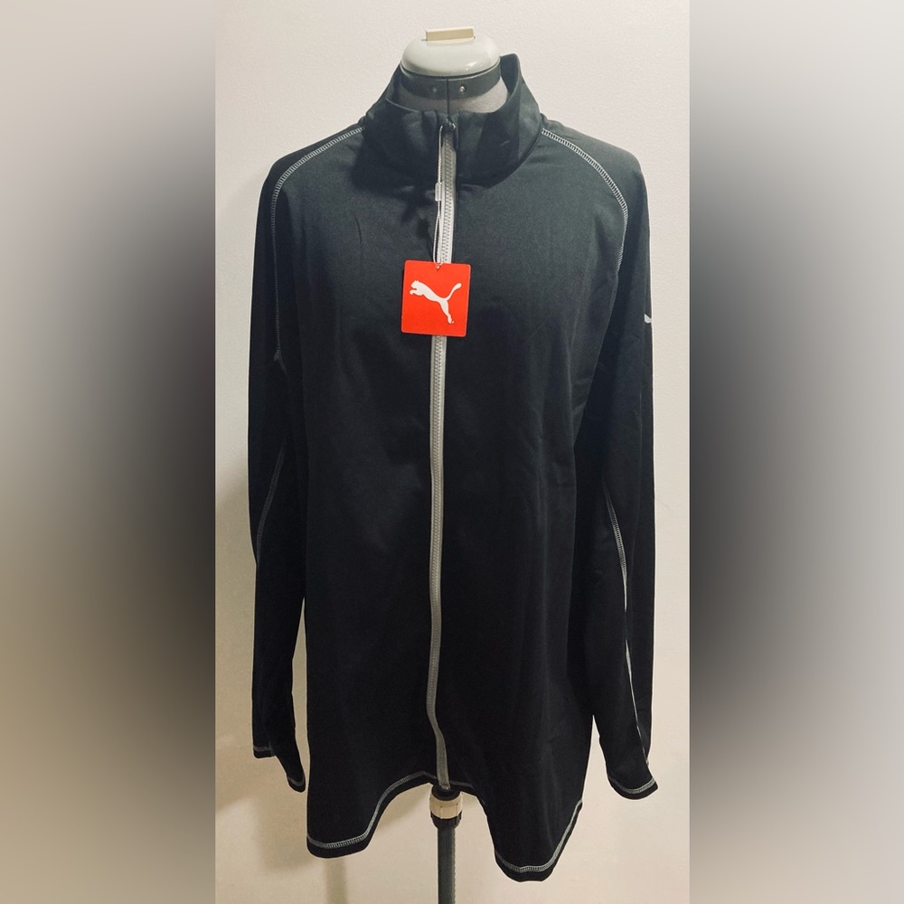 Puma Golf Men’s Fairway Full-Zip Black Size XXL NWT